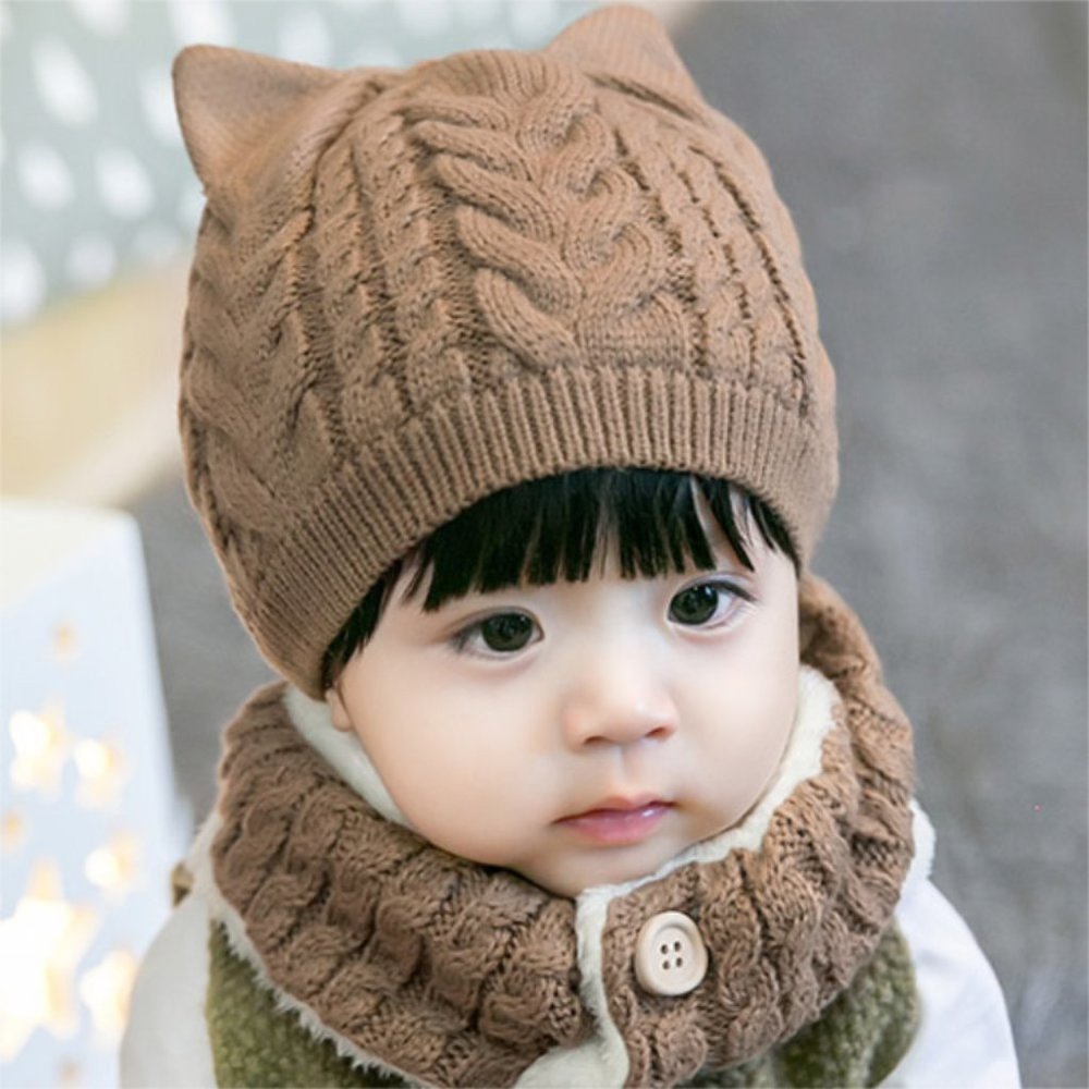 NWOT BABY SCARF & HAT SET